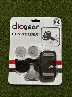 NEW Clicgear Golf Push Cart GPS Phone Holder Mount Black/Gray NEW SEALED